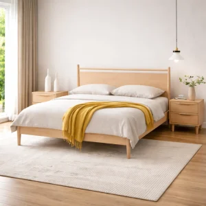 Giường Gỗ Garin Bed – TAM Furniture