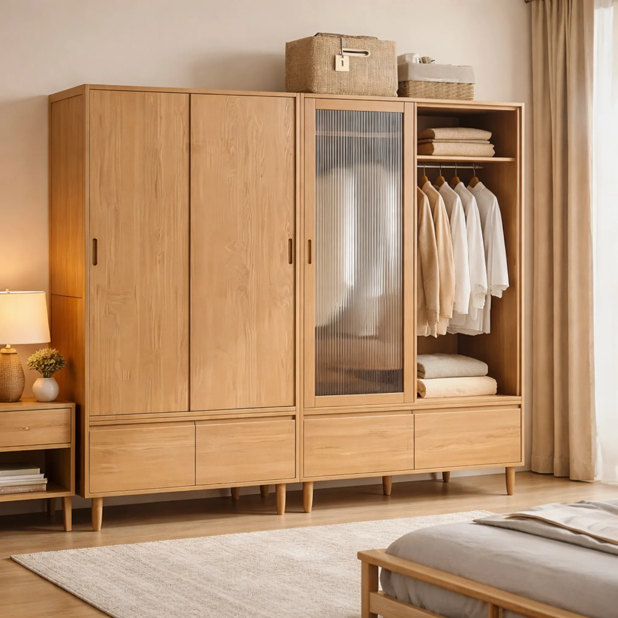 Tủ Gỗ Glarobe – TAM Furniture