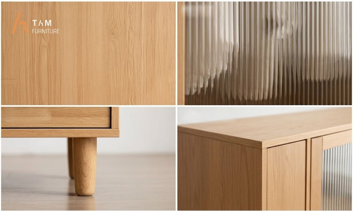 Tủ gỗ tần bì Glarobe qua kỹ nghệ chế tác tinh xảo và vật liệu thượng hạng