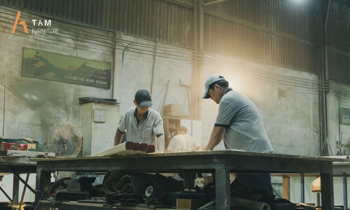 Đội ngũ thợ lành nghề