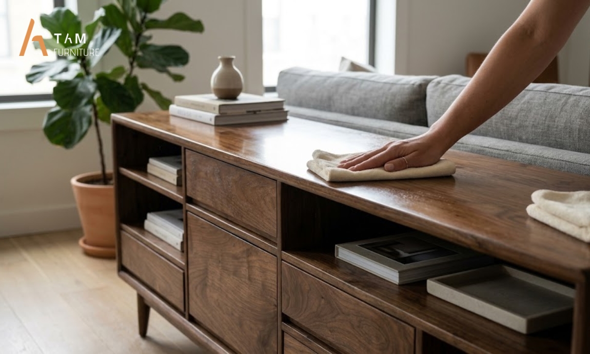 Cách lắp đặt và bảo quản tủ tivi gỗ Lego bền đẹp