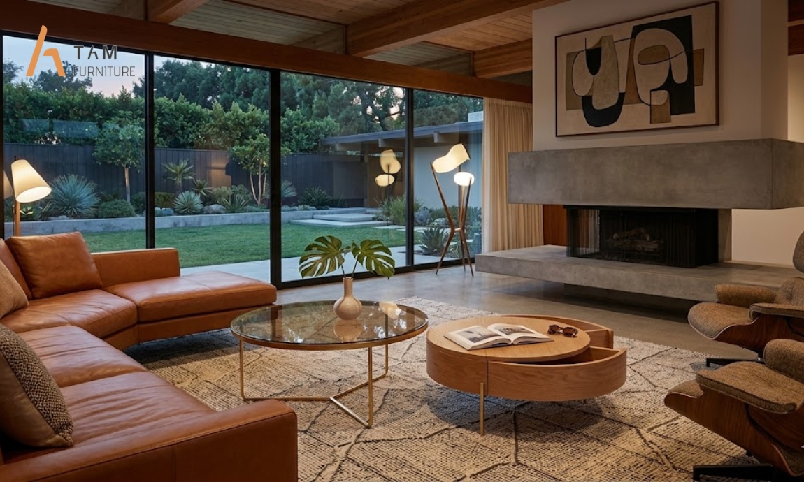 Cảm hứng tạo nên bàn sofa gỗ tần Signa