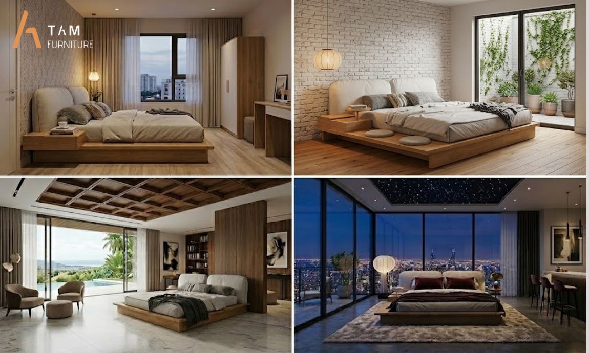 Charming Bed trong nhiều không gian