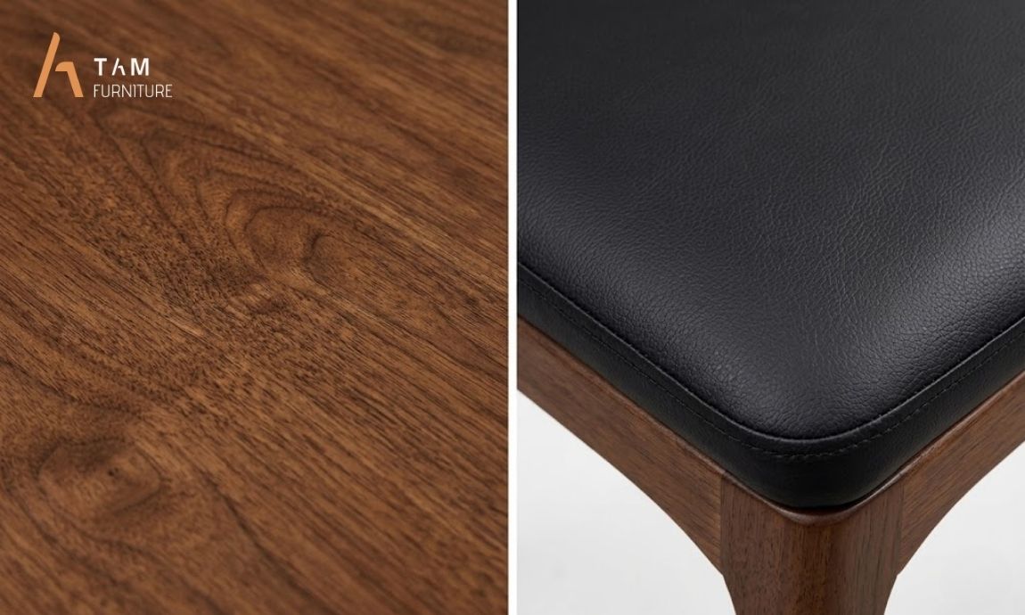 Chất liệu cao cấp tạo nên giá trị bộ bàn ăn cổ điển Trace