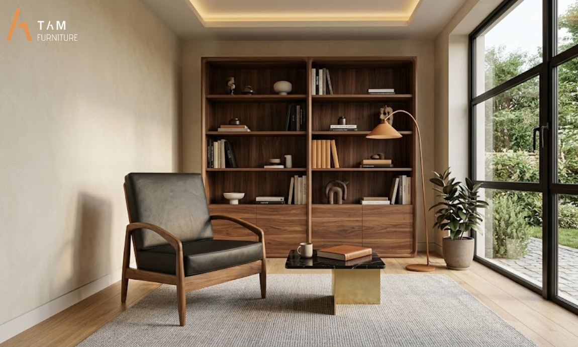 ghế relax gỗ maxdupi tinh tế hiện đại