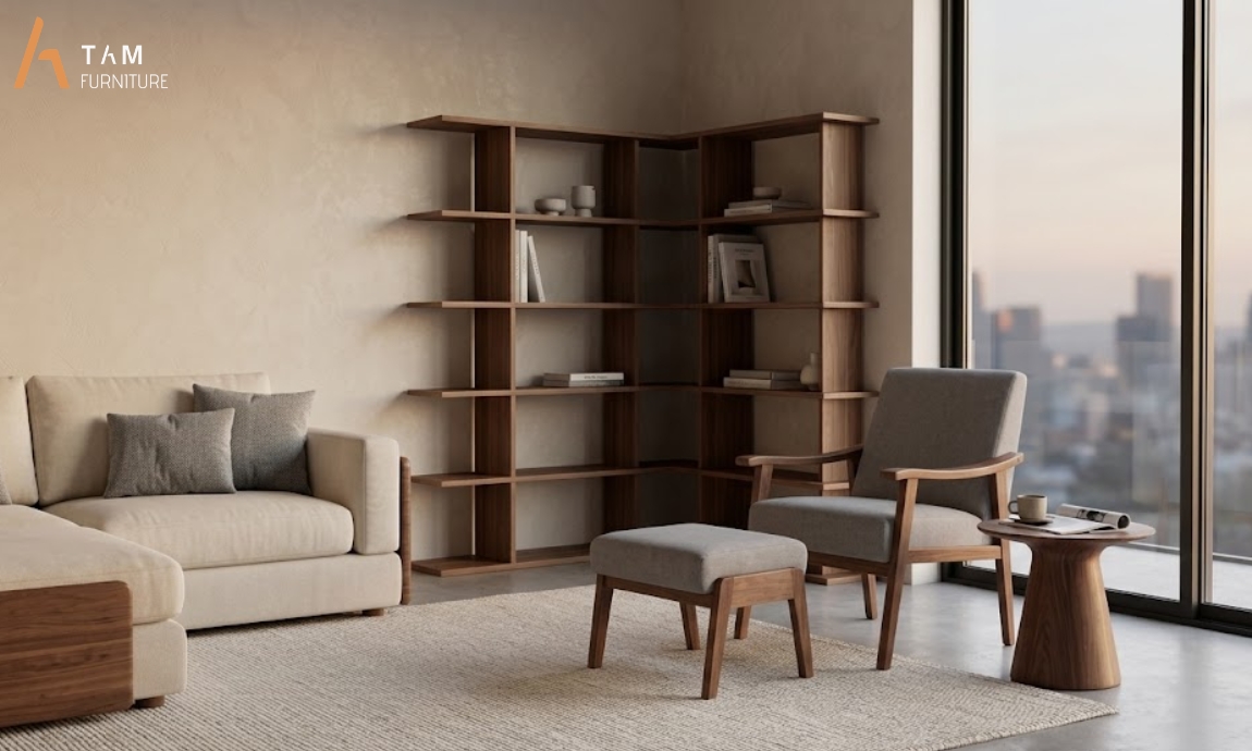 ghế relax gỗ rela cho không gian thư giãn sang trọng