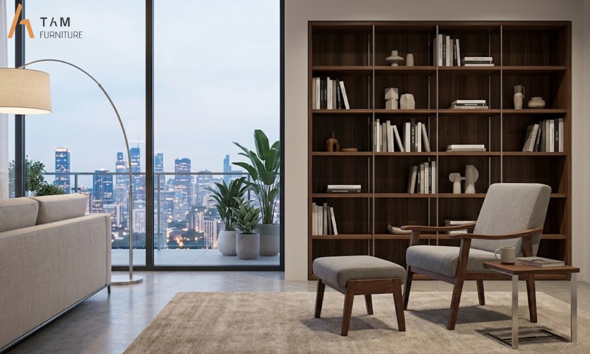 ghế relax gỗ rela đẹp nâng tầm không gian sống