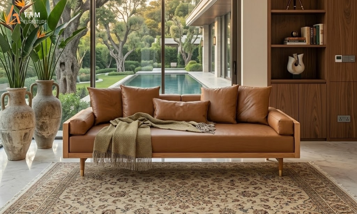 ghế sofa đa năng gỗ tần bì vary tinh tế