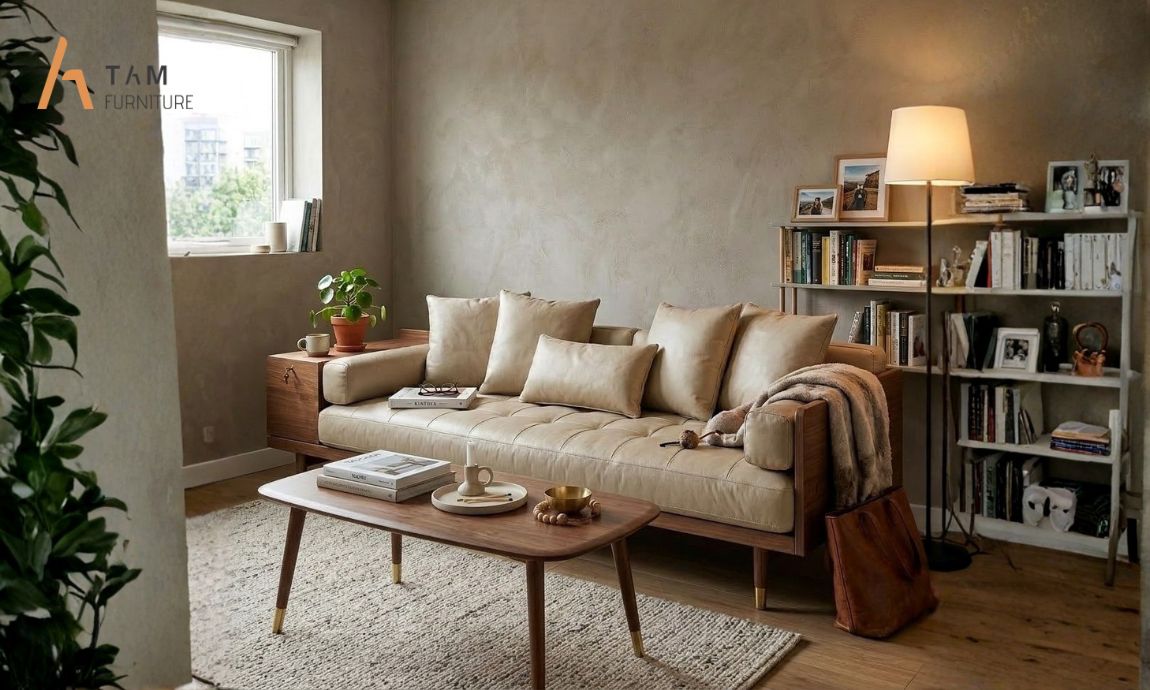 ghế lucky trong không gian căn hộ