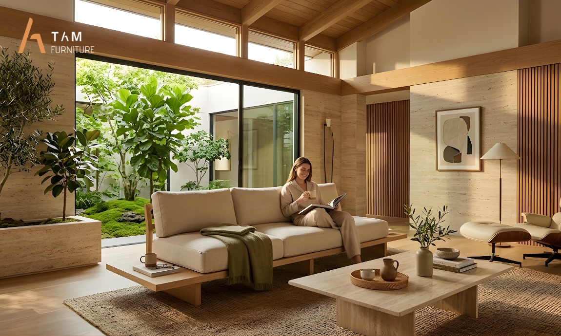 Ghế Sofa Simple trong biệt thự