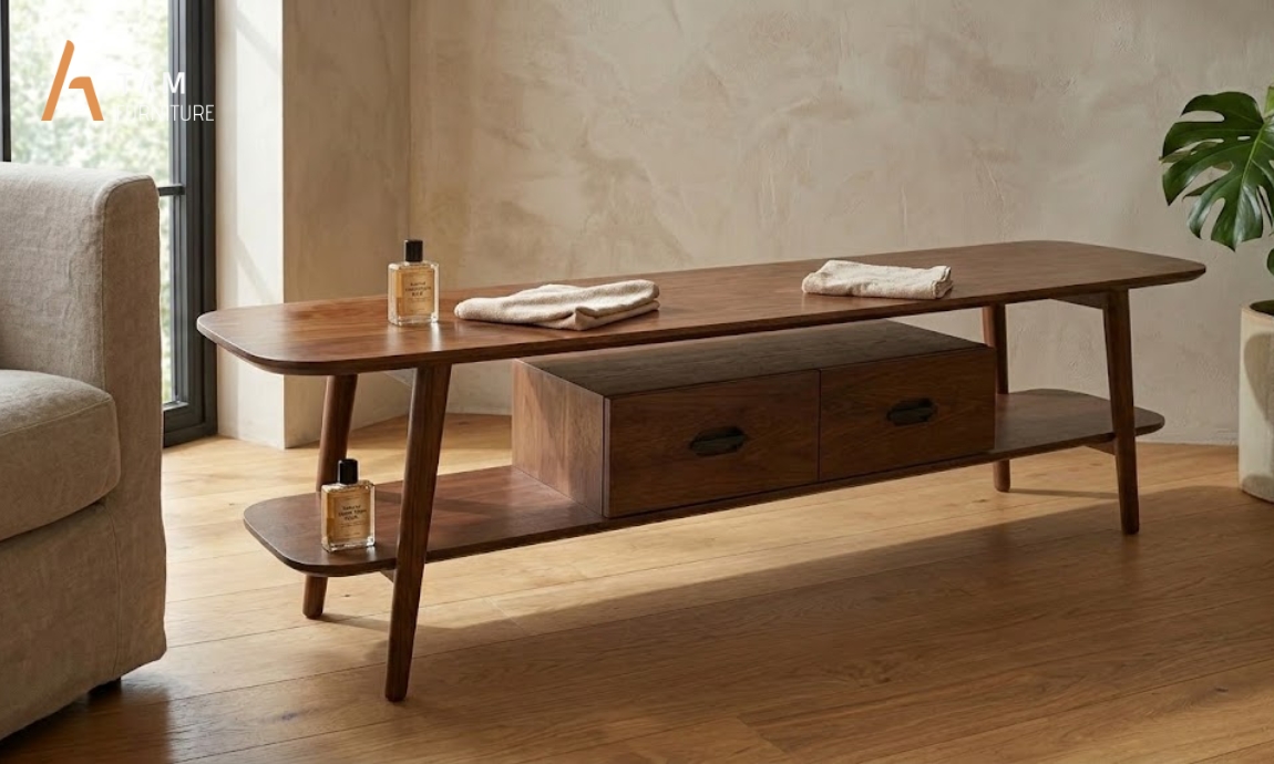 Hướng dẫn chăm sóc và bảo quản tủ tivi gỗ Mano bền đẹp