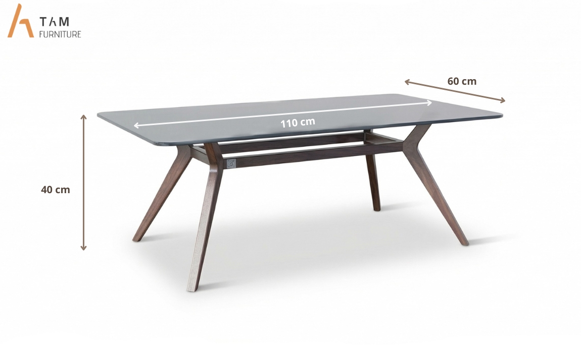 kích thước bàn sofa gỗ voki