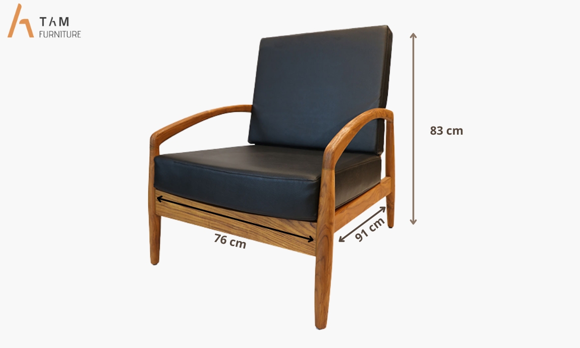 kích thước ghế relax gỗ maxdupi