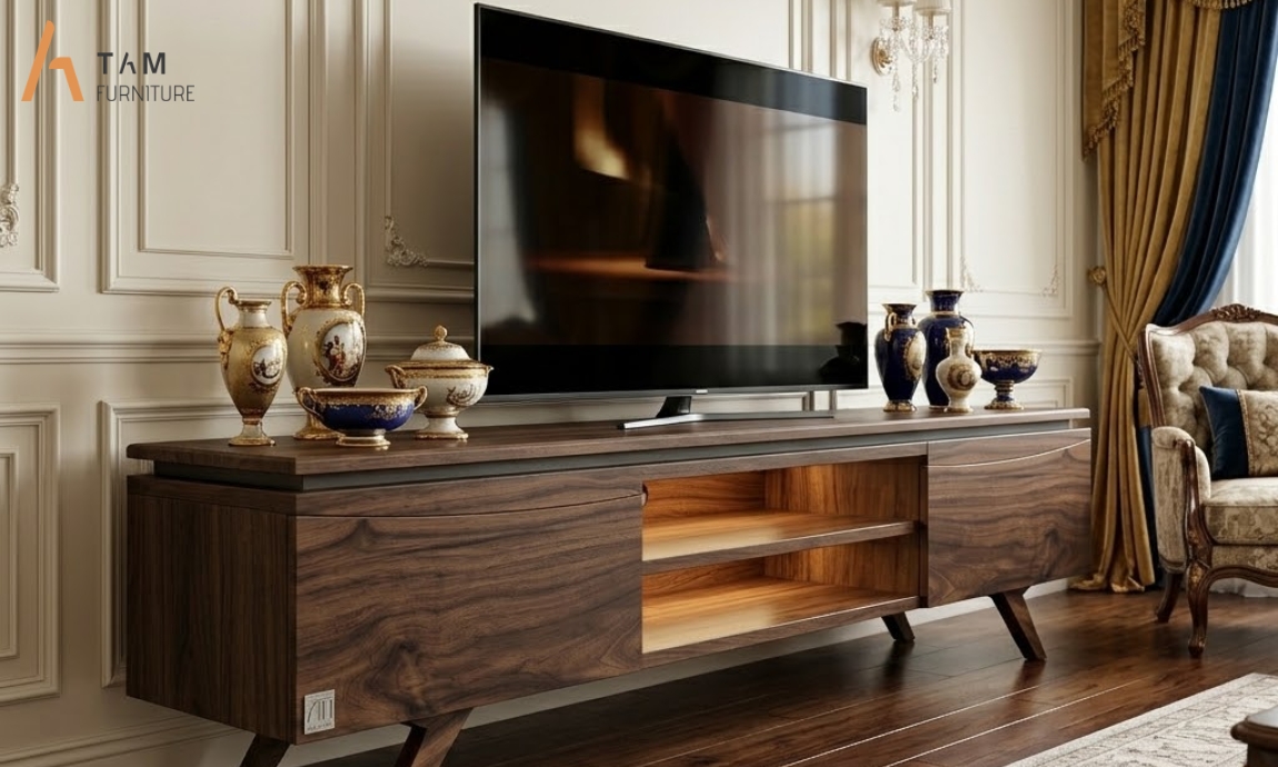 Mặt gỗ làm phẳng, liền một khối