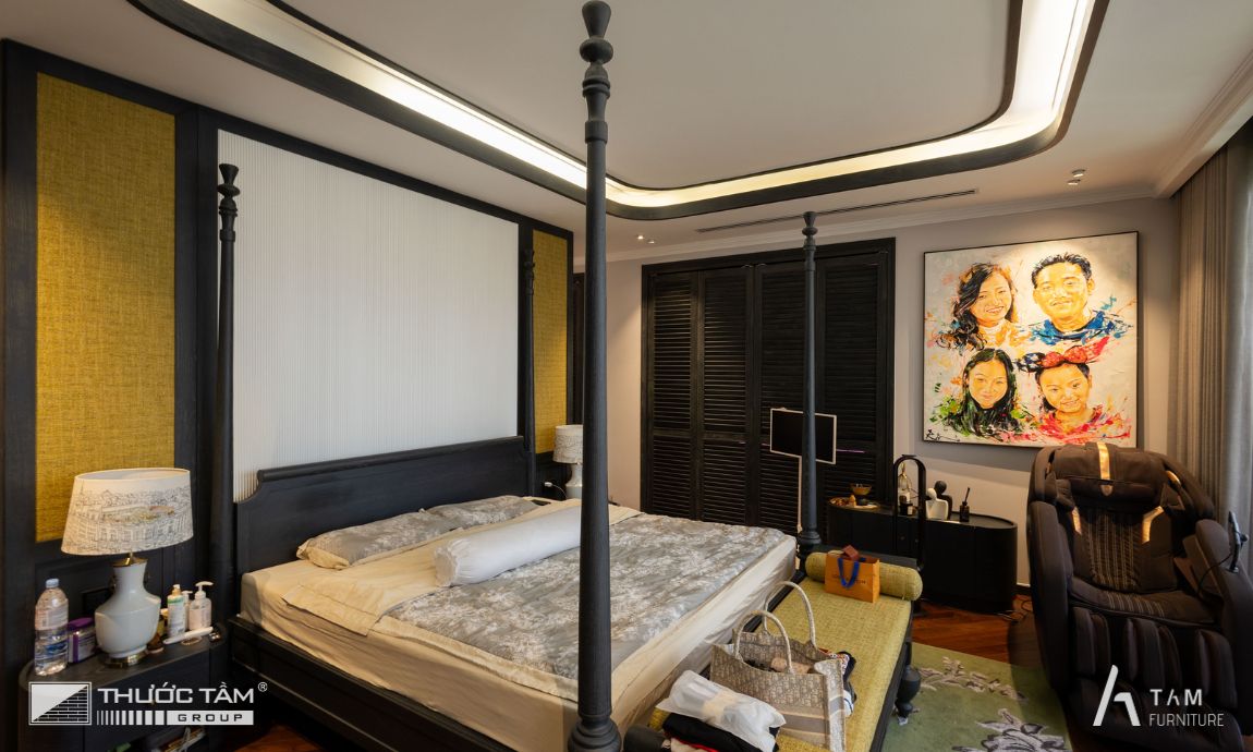 phòng ngủ phùng anh villa