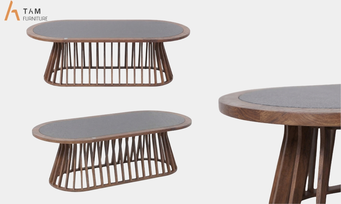 thiết kế bàn sofa gỗ luki