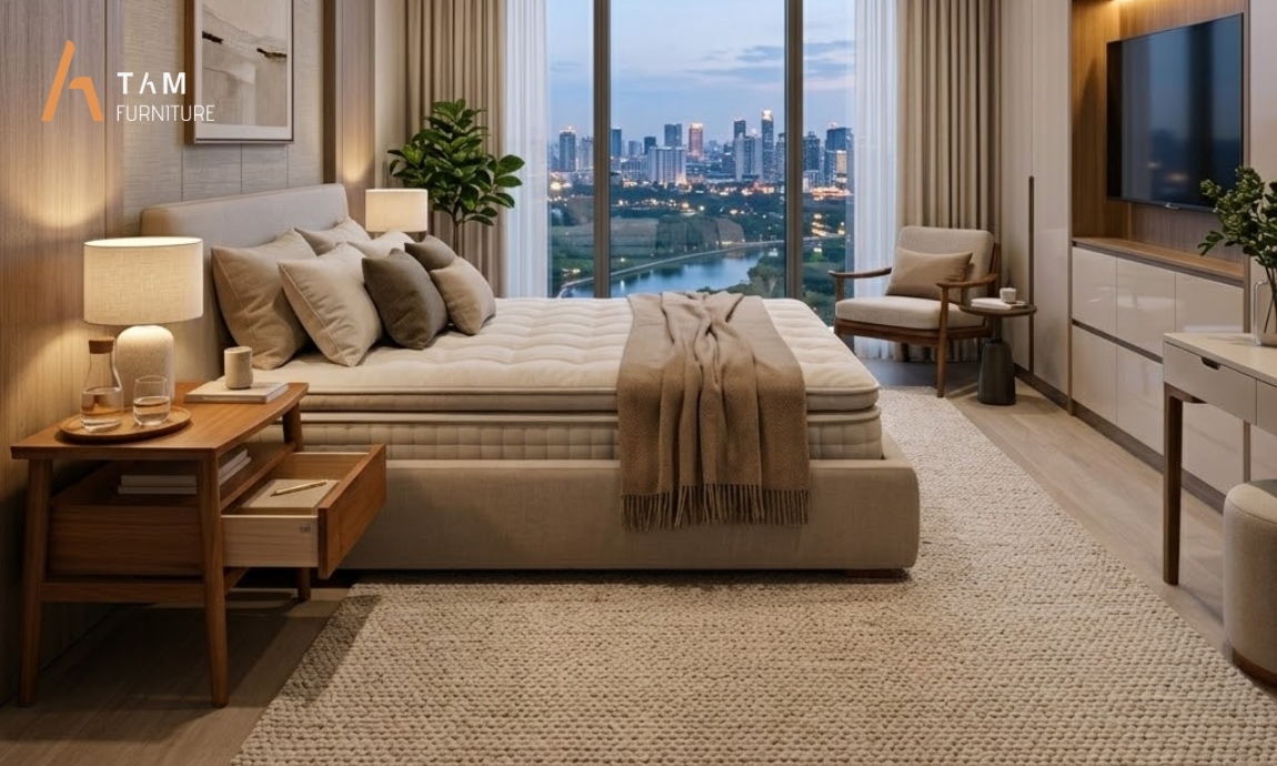 Tủ đầu giường Kama dành cho căn hộ