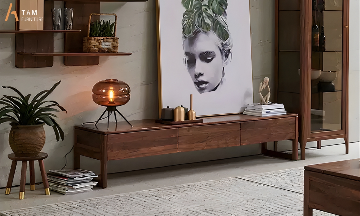 tủ tivi gỗ genji