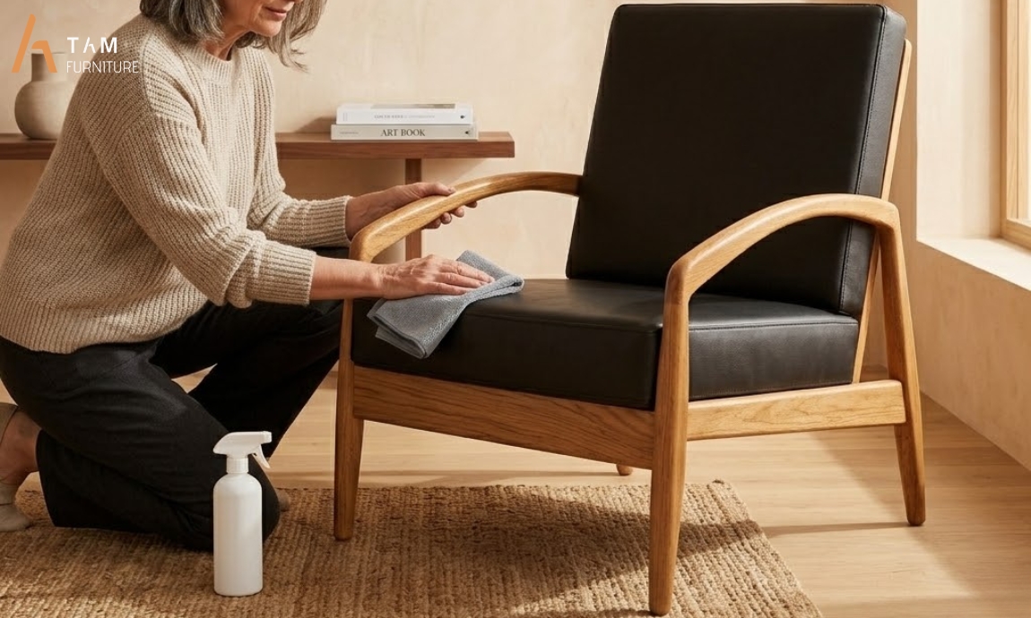 vệ sinh và bảo quản ghế relax gỗ maxdupi