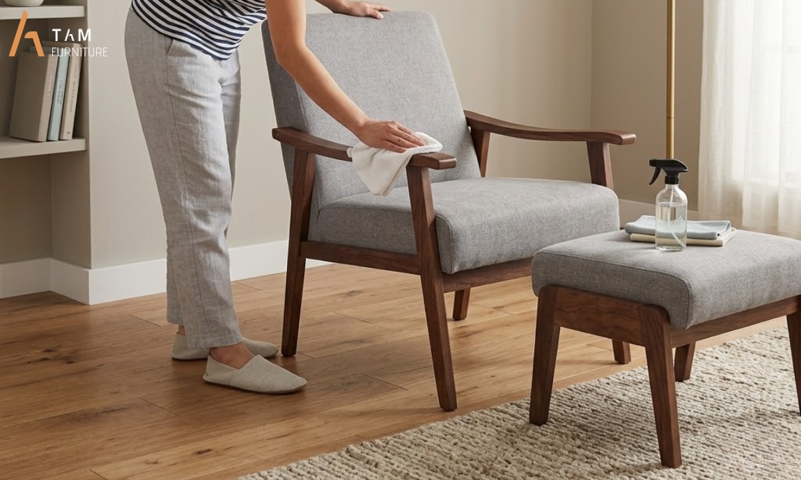 vệ sinh và bảo quản ghế relax gỗ rela