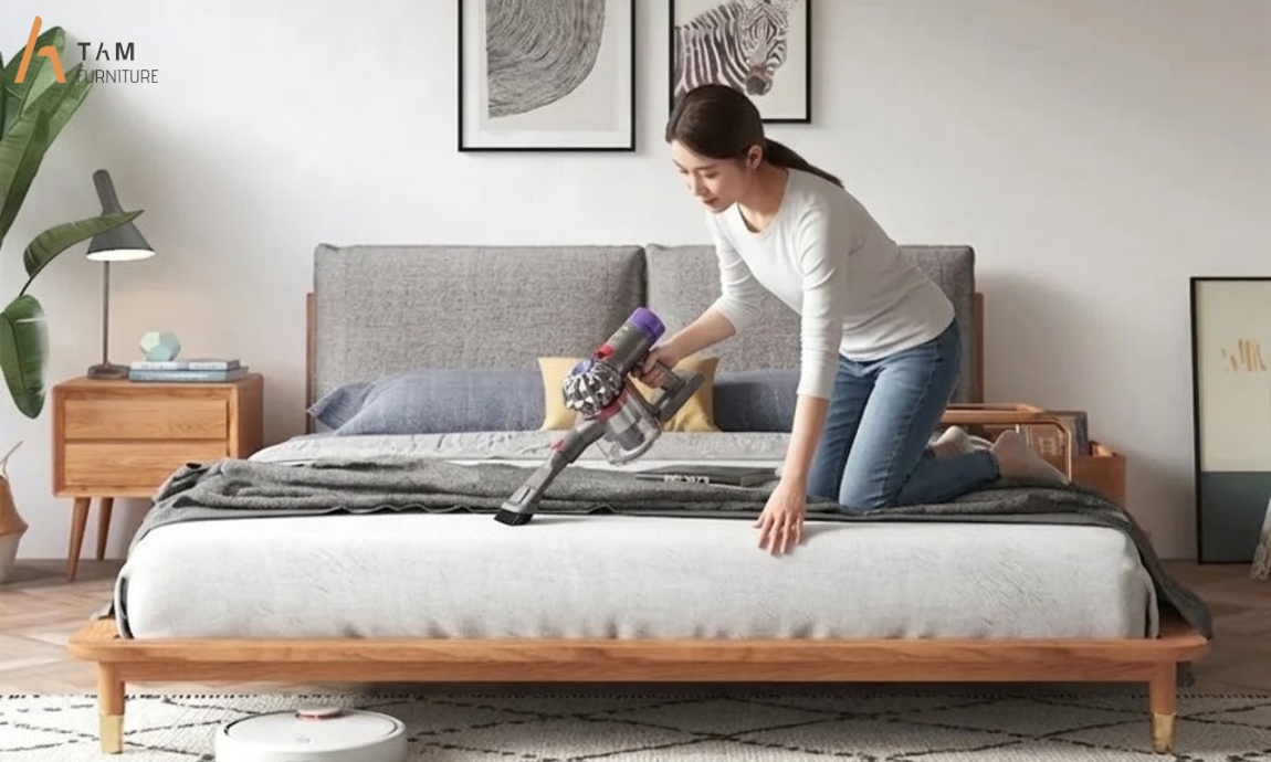 vệ sinh và bảo quản giường gỗ tần bì future bed