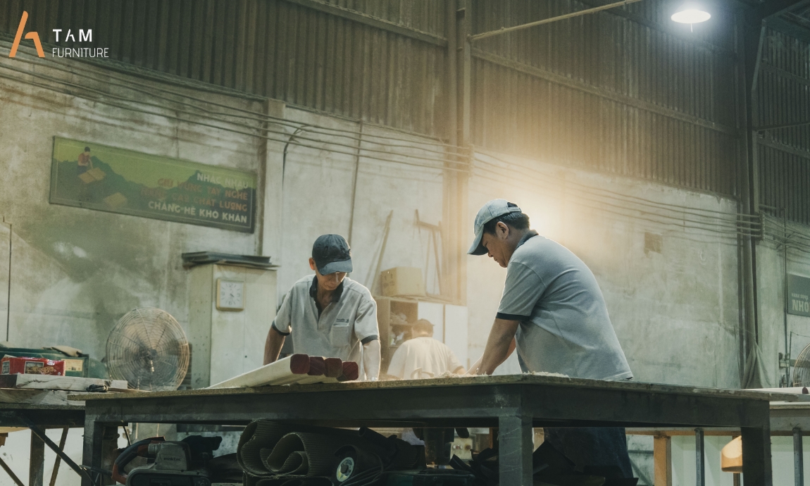 xưởng tam furniture sản xuất ghế relax gỗ rela