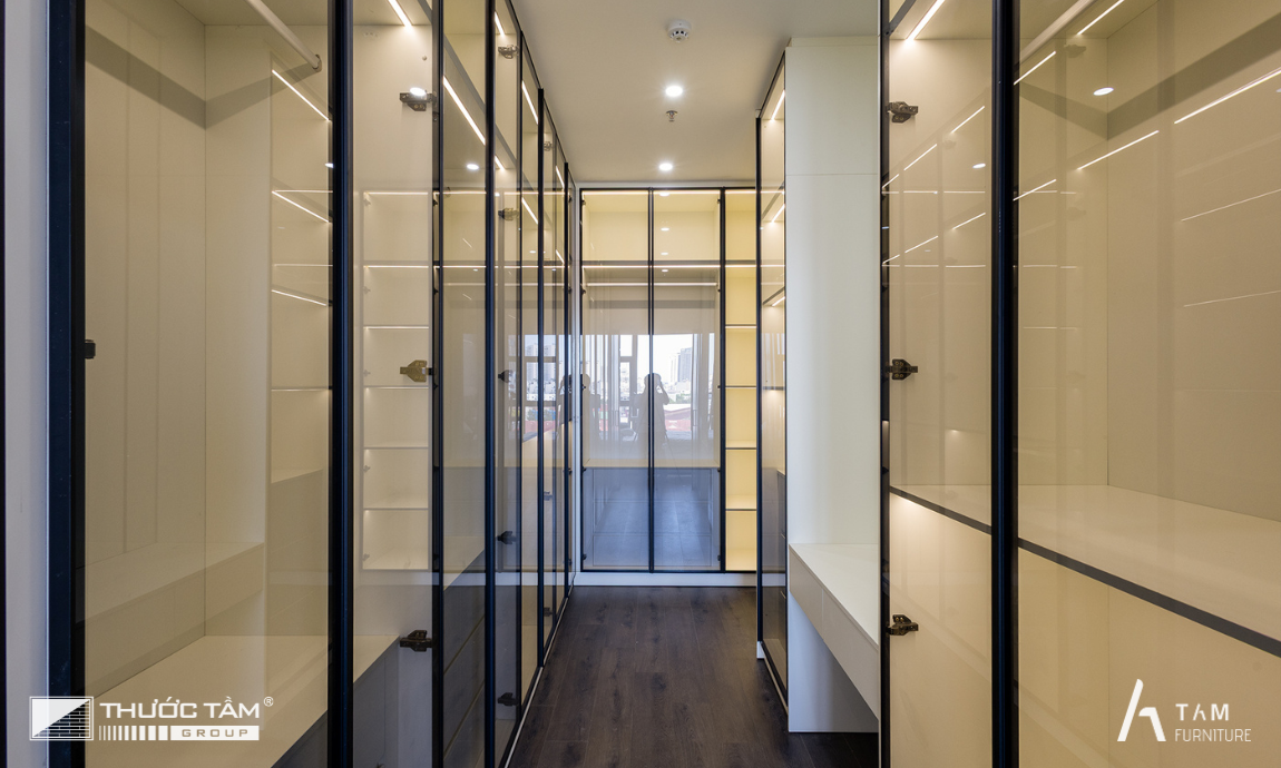 Hệ tủ quần áo – Trải nghiệm không gian Boutique cao cấp