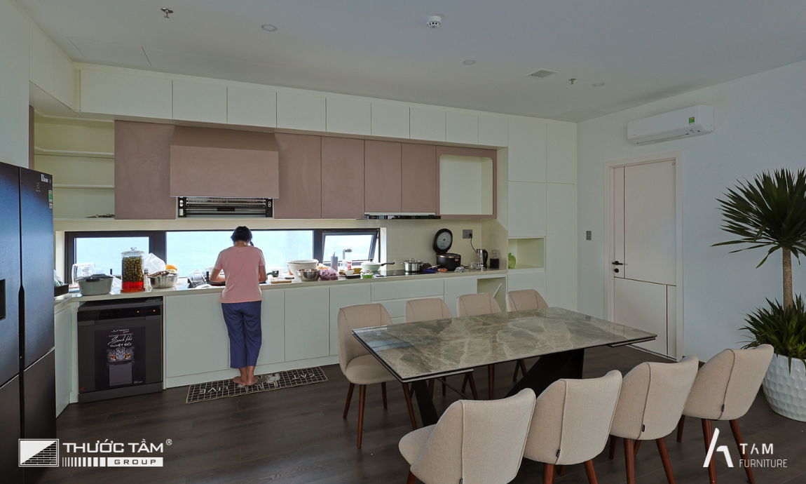 Không gian bếp & phòng ăn – Tiện nghi, kết nối và ấm cúng 