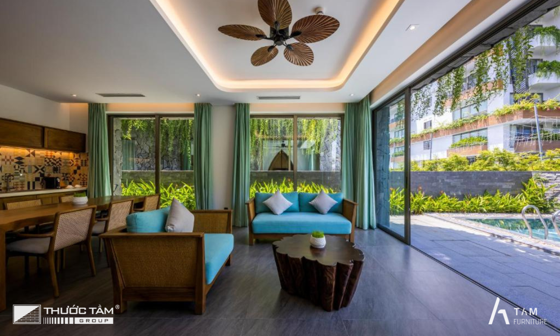 Mô hình và concept thi công nội thất Bellerive Hoi An Resort and Spa 