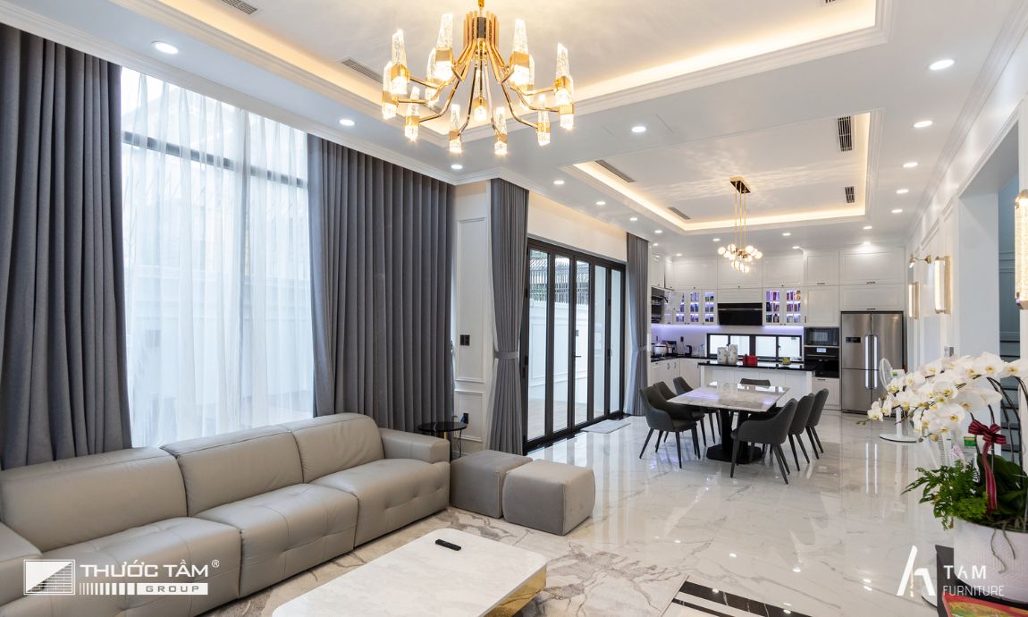 Thi công nội thất Phuc"s Villa 4