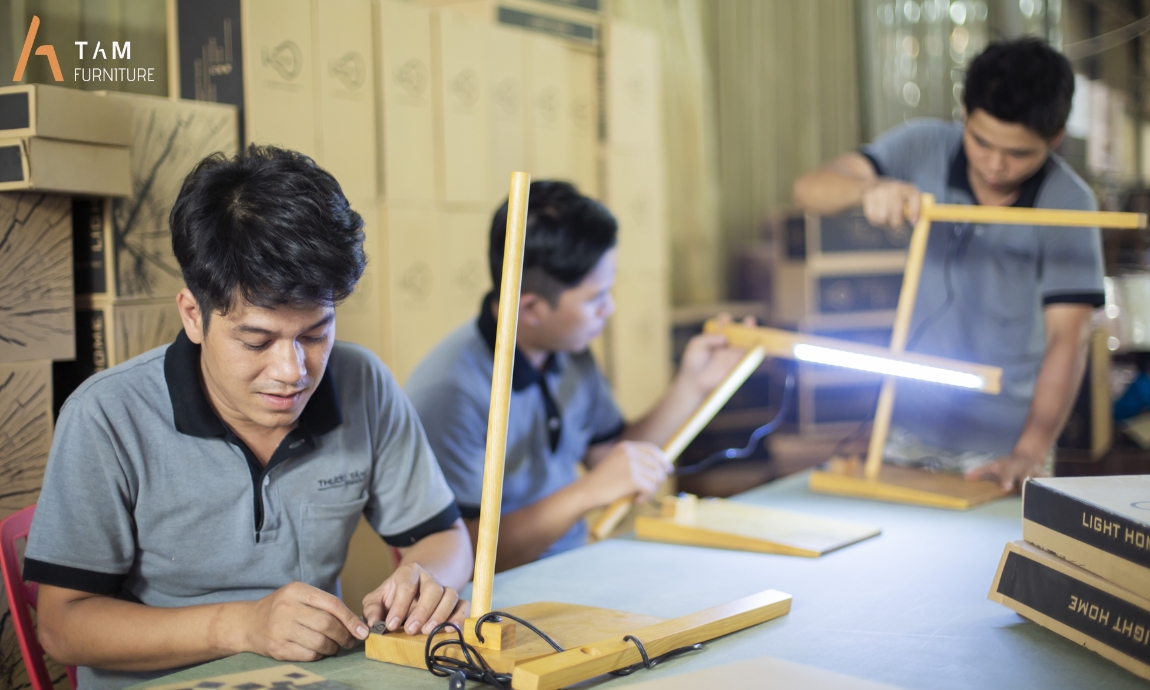 xưởng tam furniture sản xuất bàn sofa kaho